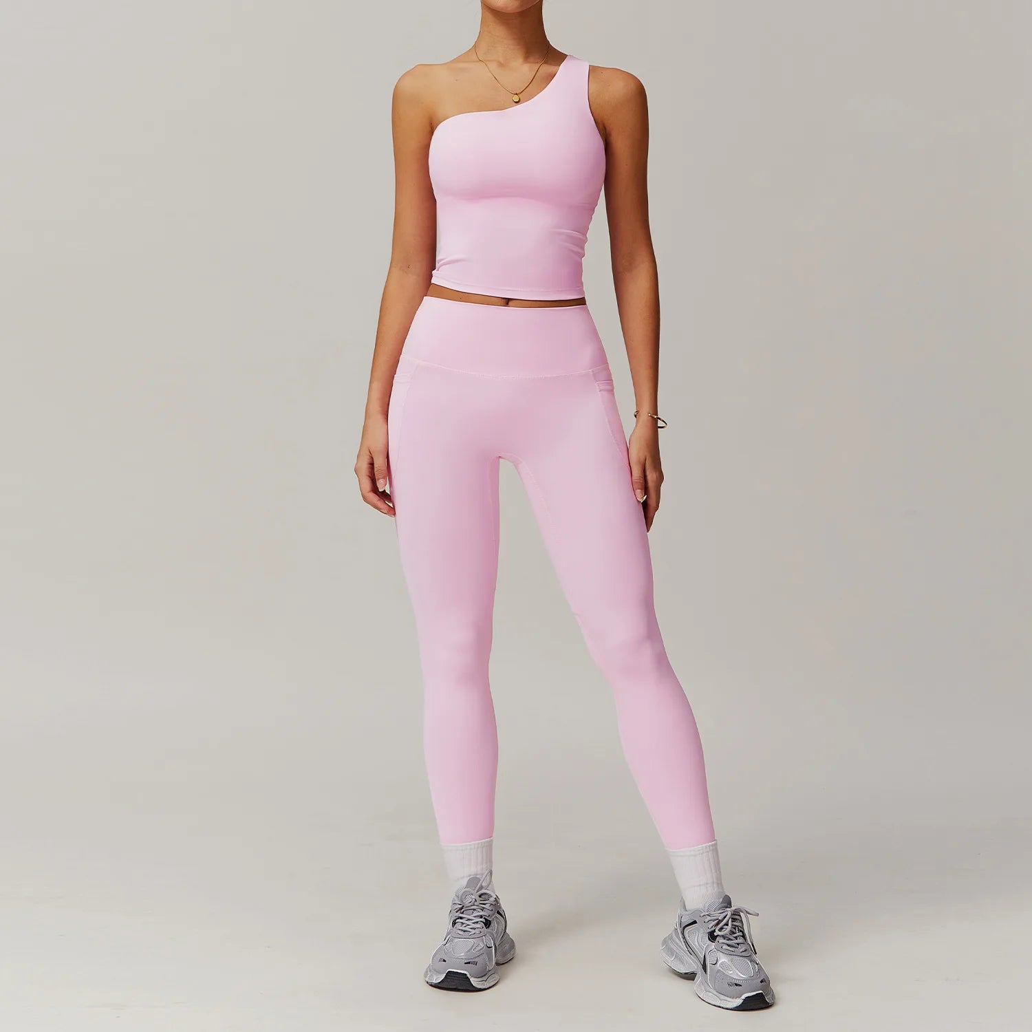 2pcs Sport Yoga Set Soft And Breathable High Waist Fitness Gym Suit Sportwear Women Set Workout Clothes For Leggings Tracksuit